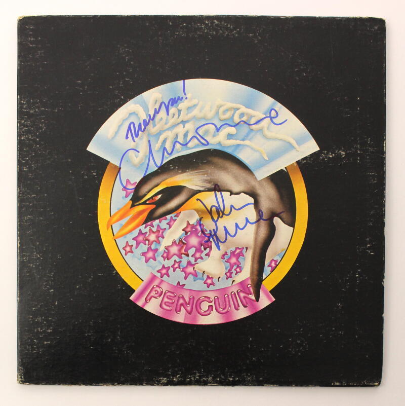 CHRISTINE MCVIE JOHN MCVIE SIGNED AUTOGRAPH ALBUM VINYL RECORD FLEETWOOD MAC JSA