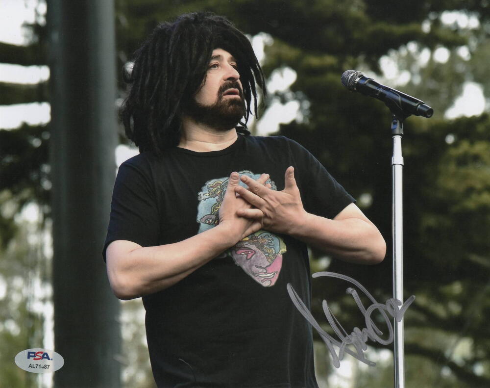 ADAM DURITZ SIGNED AUTOGRAPH 8×10 PHOTO – COUNTING CROWS HARD CANDY W/ PSA COA COLLECTIBLE MEMORABILIA