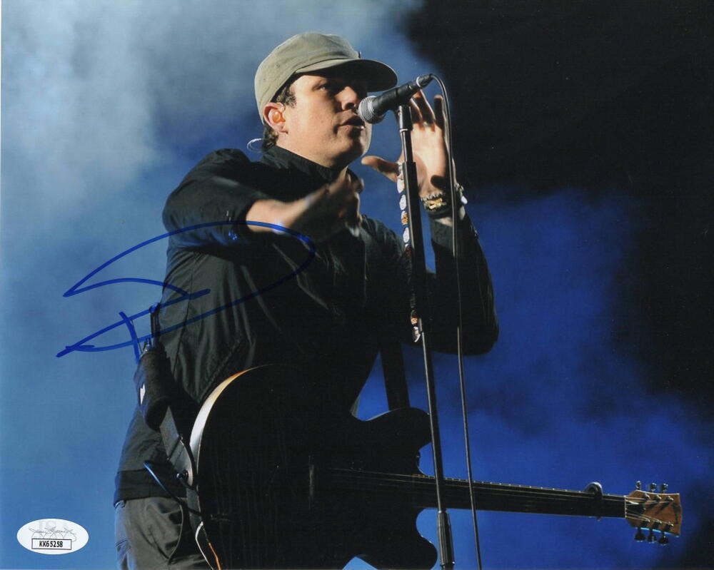 TOM DELONGE SIGNED AUTOGRAPH 8x10 PHOTO - BLINK 182 STUD, DUDE RANCH W/ JSA COA
