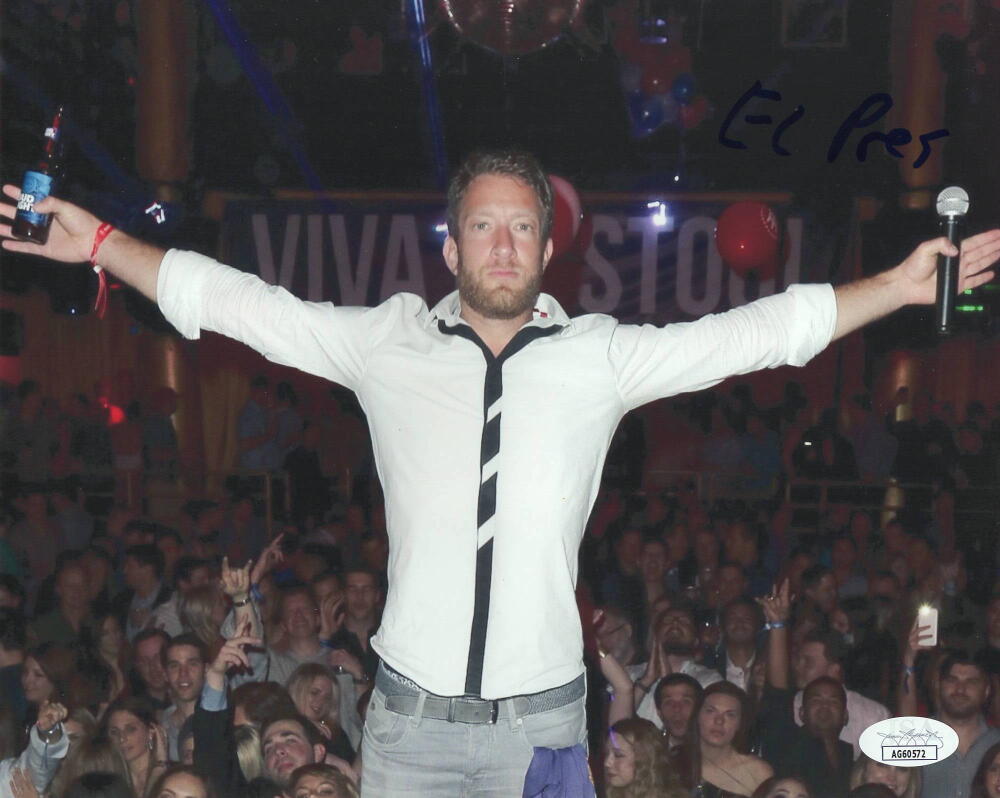 DAVE PORTNOY SIGNED AUTOGRAPH 8X10 PHOTO - BARSTOOL SPORTS EL PRES W/ JSA COA