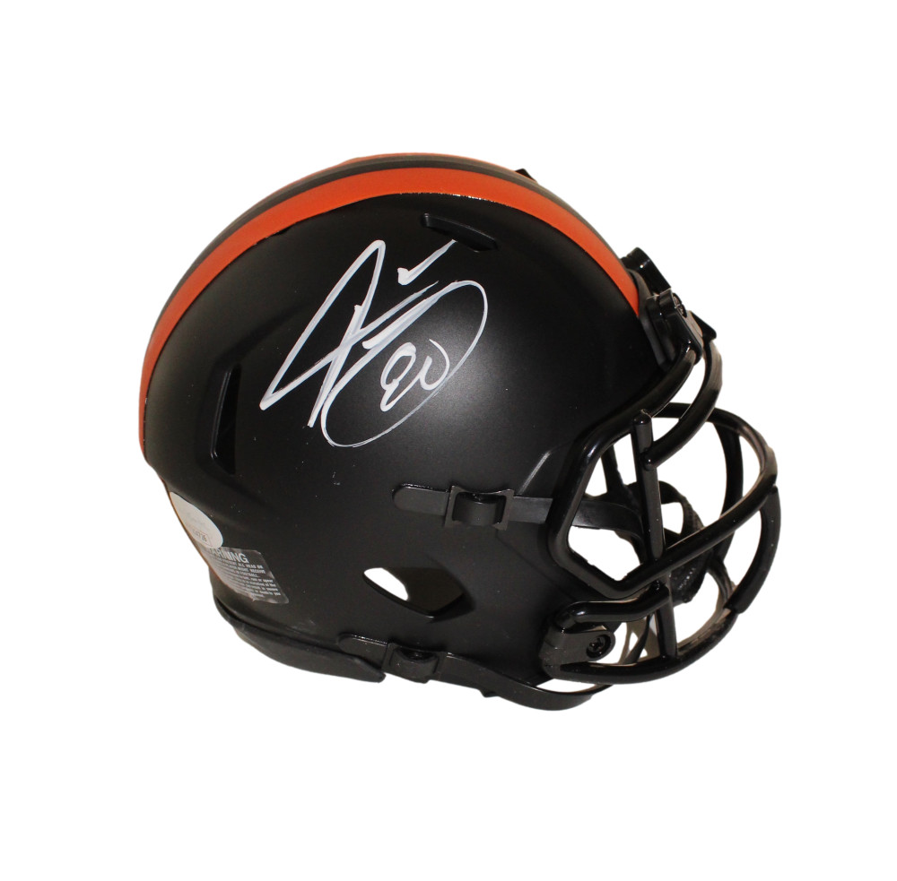 Jarvis Landry Signed Autograph Cleveland Browns Eclipse Mini Helmet w/ JSA COA