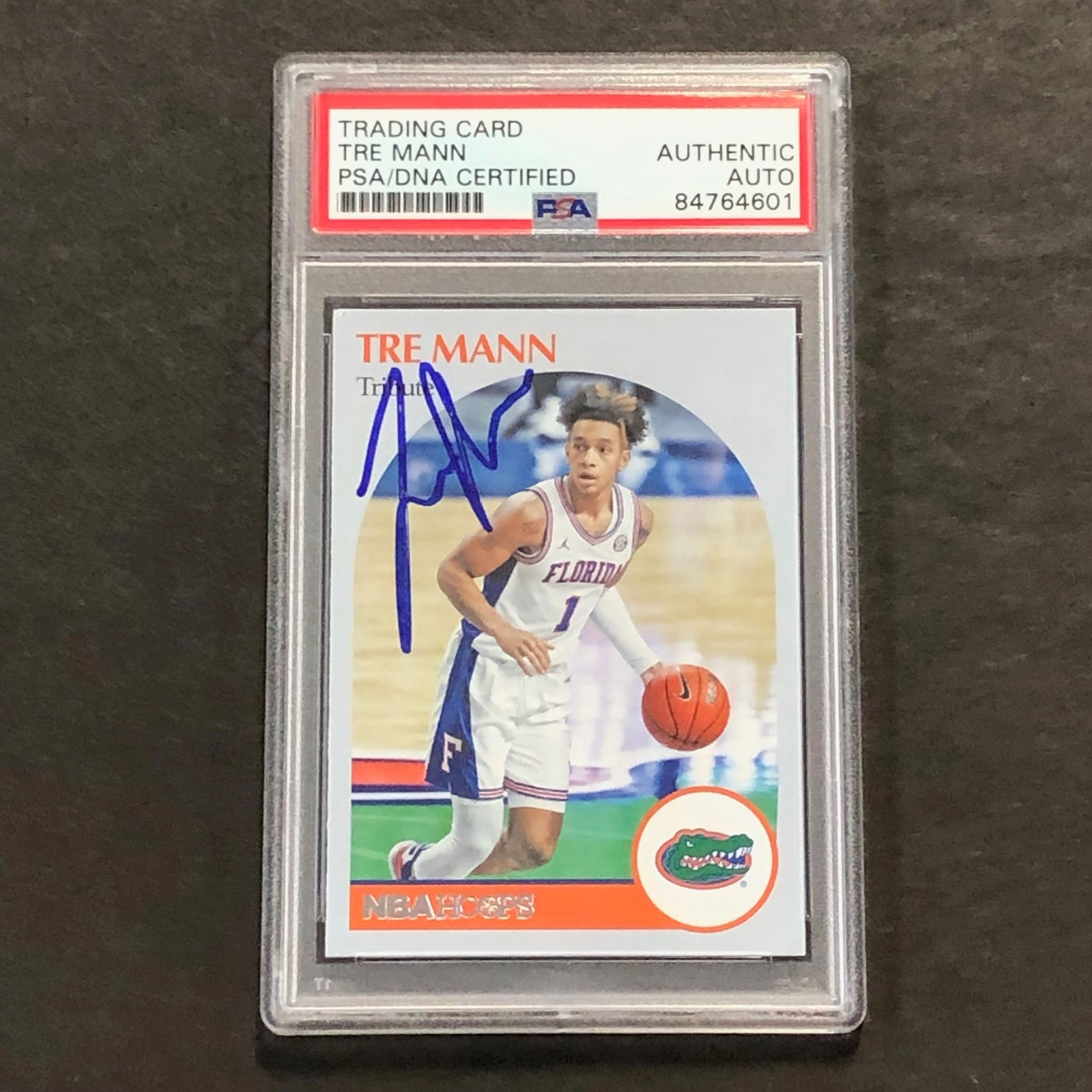 2021 Panini Chronicles Draft Picks #71 Tre Mann Signed AUTO GRADE 10 PSA Slabbed