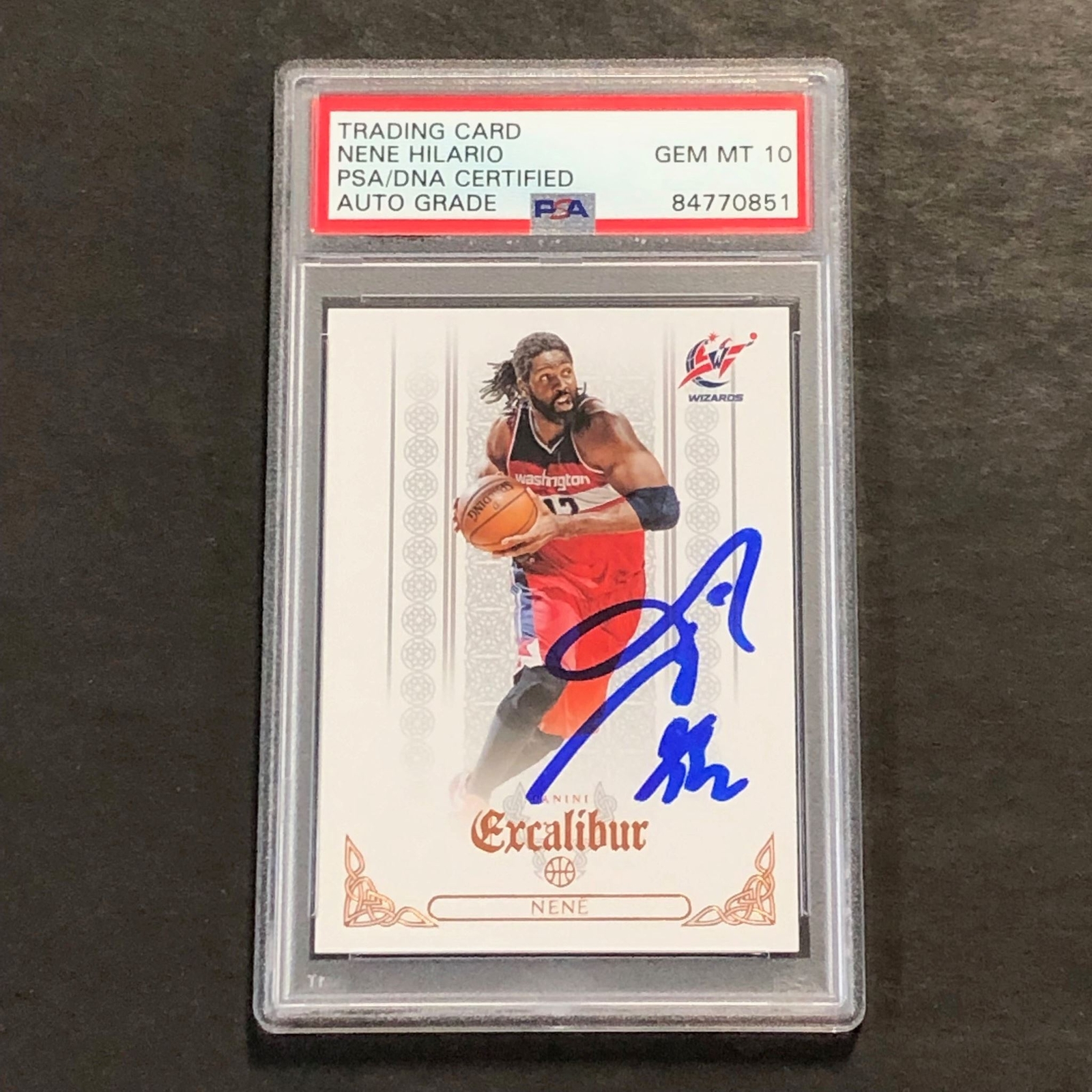 2014-15 NBA Panini Excalibur #41 Montrezl Harrell Signed Card AUTO 10 PSA Slabbe