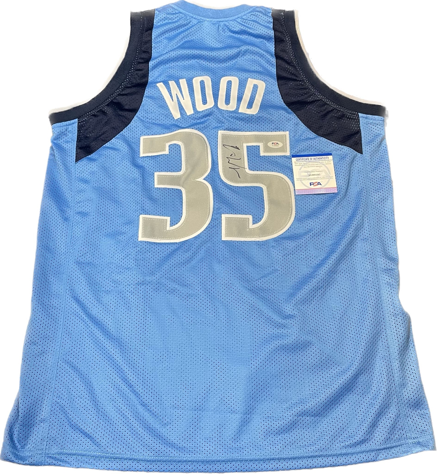 Christian Wood signed jersey PSA/DNA Dallas Mavericks Autographed
