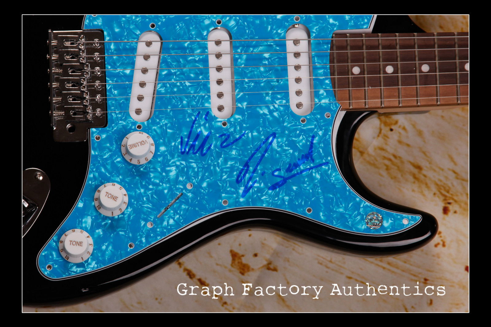 GFA Am I Wrong Duo * NICO and VINZ * Signed Electric Guitar AD1 PROOF COA