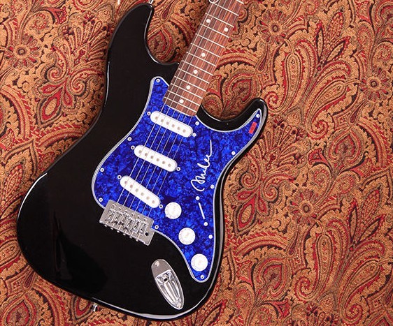 GFA English Rock Guitarist * ALBERT LEE * Signed Electric Guitar AD2 COA