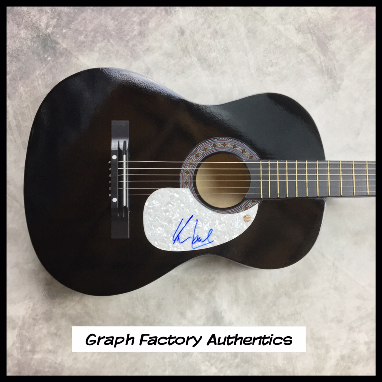 GFA Country Pop Singer * CHRIS LANE * Signed Acoustic Guitar AD1 COA