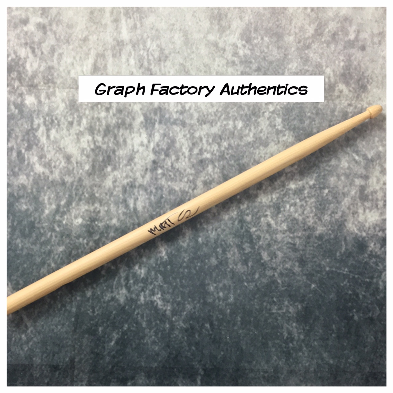 GFA GUNS N’ ROSES DRUMMER * MATT SORUM * SIGNED DRUMSTICK AD1 COA COLLECTIBLE MEMORABILIA