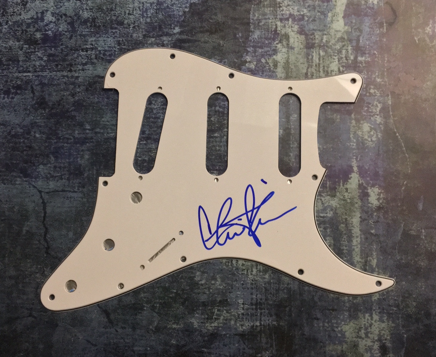 GFA Wild Thing Ricky Vaughn * CHARLIE SHEEN * Signed Electric Pickguard COA