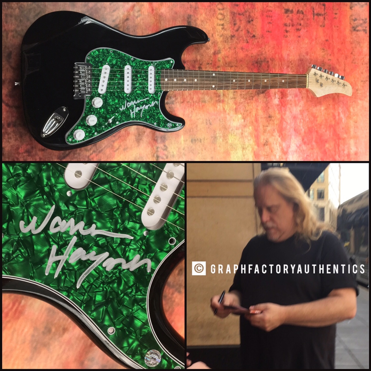 GFA The Allman Brothers * WARREN HAYNES * Signed Electric Guitar PROOF W1 COA