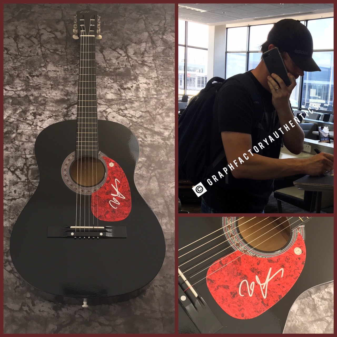 GFA Turn Around Guitarist * JONNY LANG * Signed Autograph Acoustic Guitar J1 COA