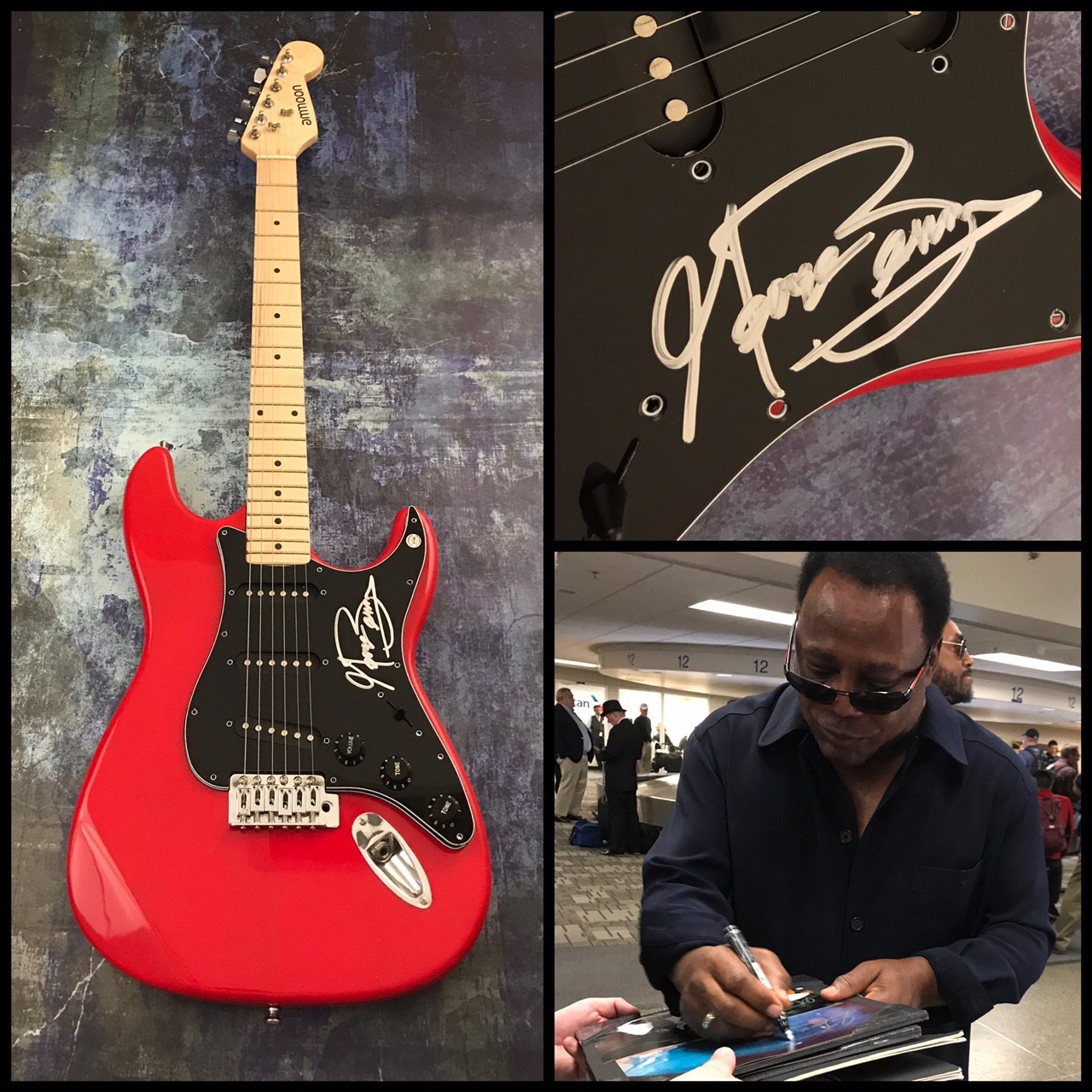 GFA Legend Jazz Guitarist * GEORGE BENSON * Signed Electric Guitar PROOF G4 COA
