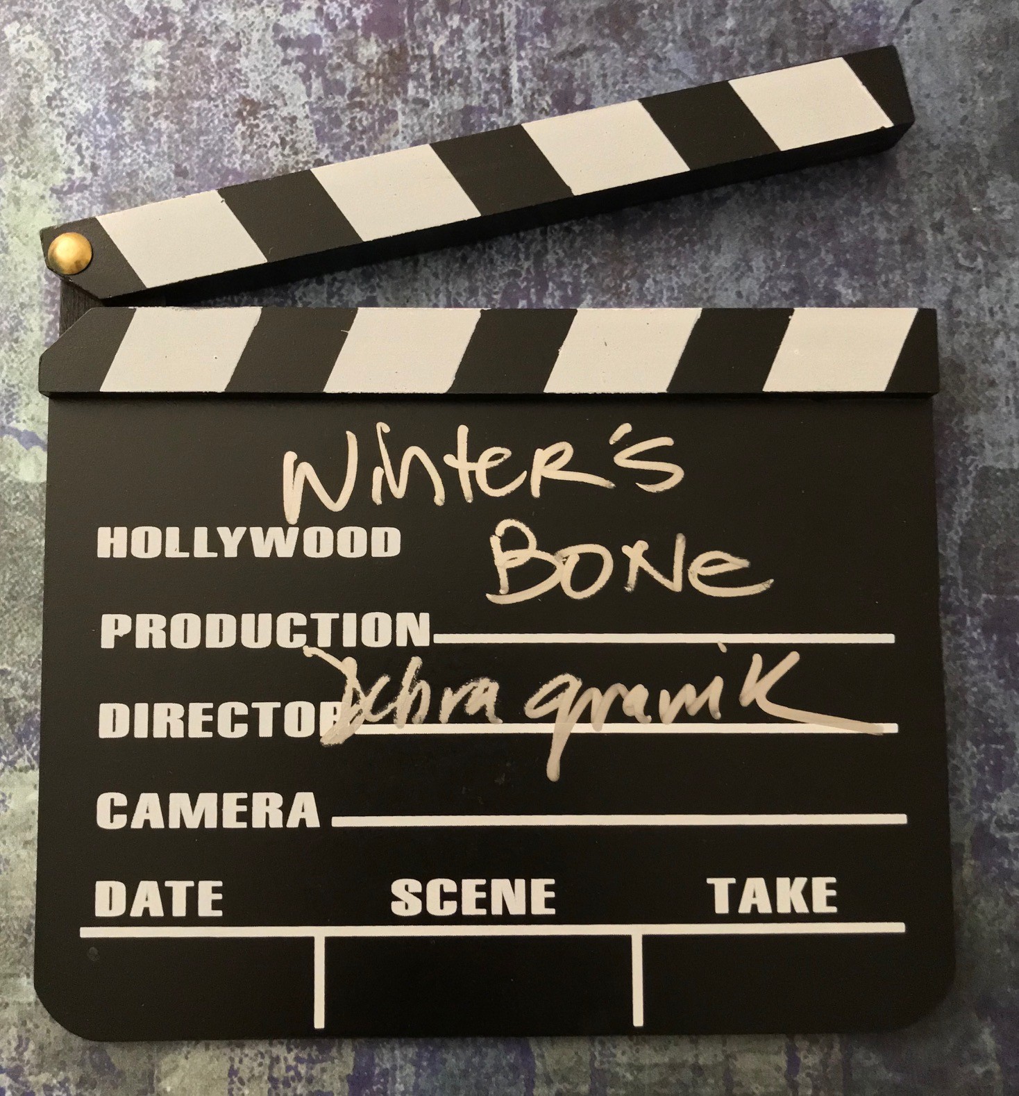 GFA Winter's Bone Director * DEBRA GRANIK * Signed Autographed Clapboard AD1 COA