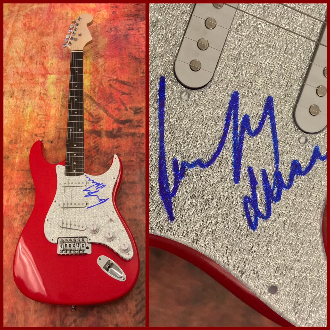GFA JHUD I Remember Me * JENNIFER HUDSON * Signed Autograph Electric Guitar COA