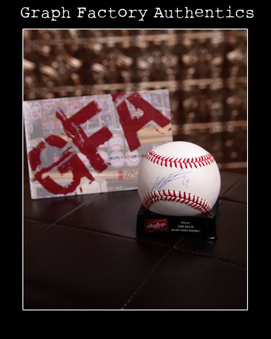 GFA Oakland Athletics * MIGUEL TEJADA * Signed MLB Baseball COA