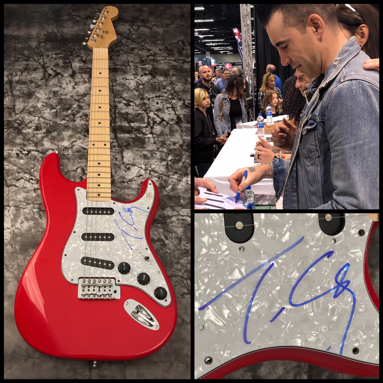 GFA Theory of a Deadman * TYLER CONNOLLY * Signed Electric Guitar PROOF T3 COA