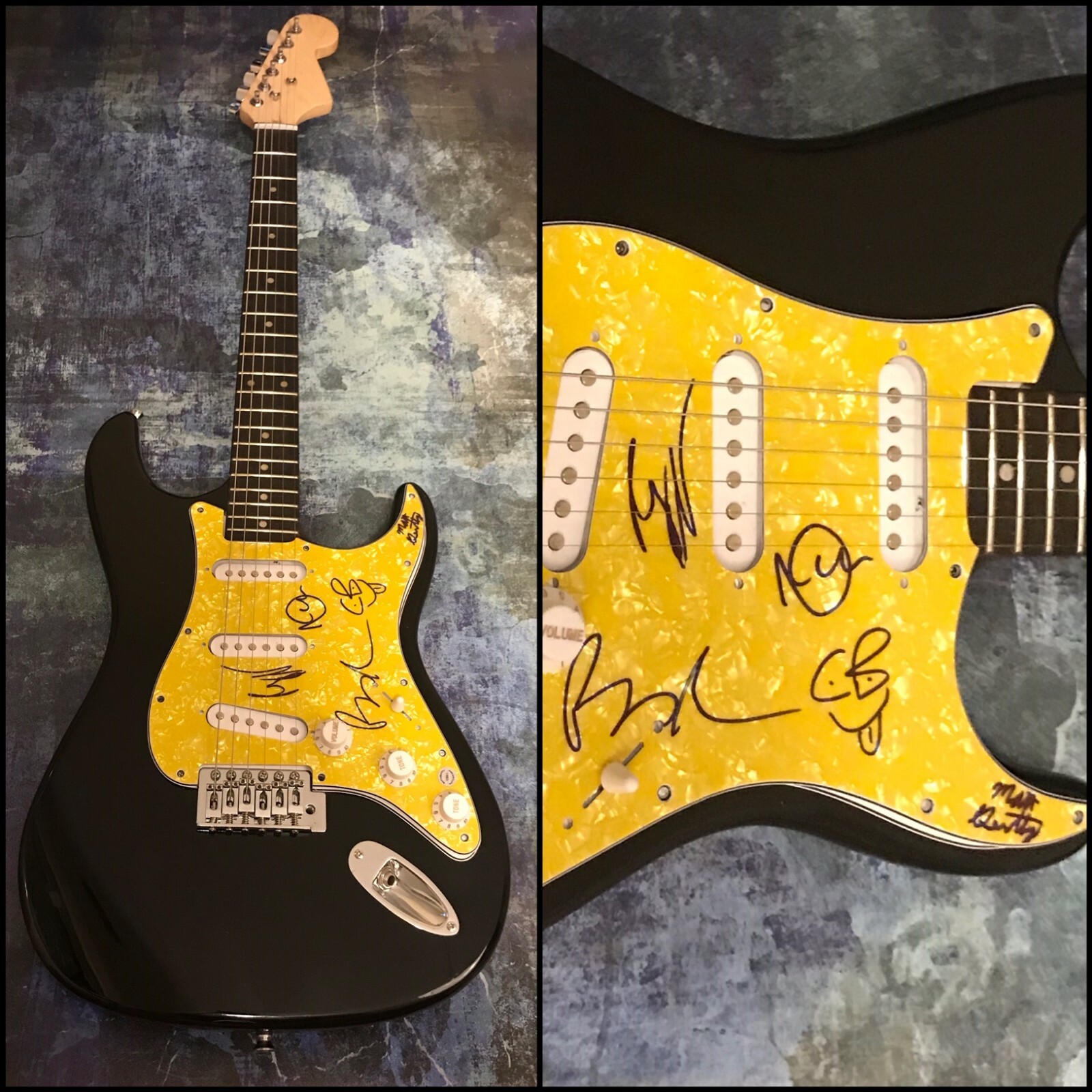 GFA Ben Bridwell x5 Band * BAND OF HORSES * Signed Electric Guitar COA