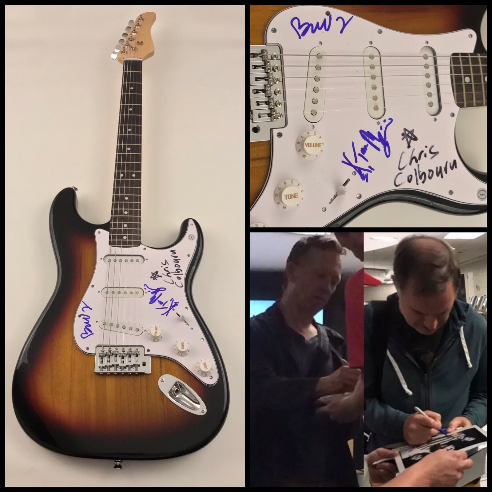 GFA Bill Janovitz Band x3 * BUFFALO TOM * Signed Electric Guitar PROOF B2 COA