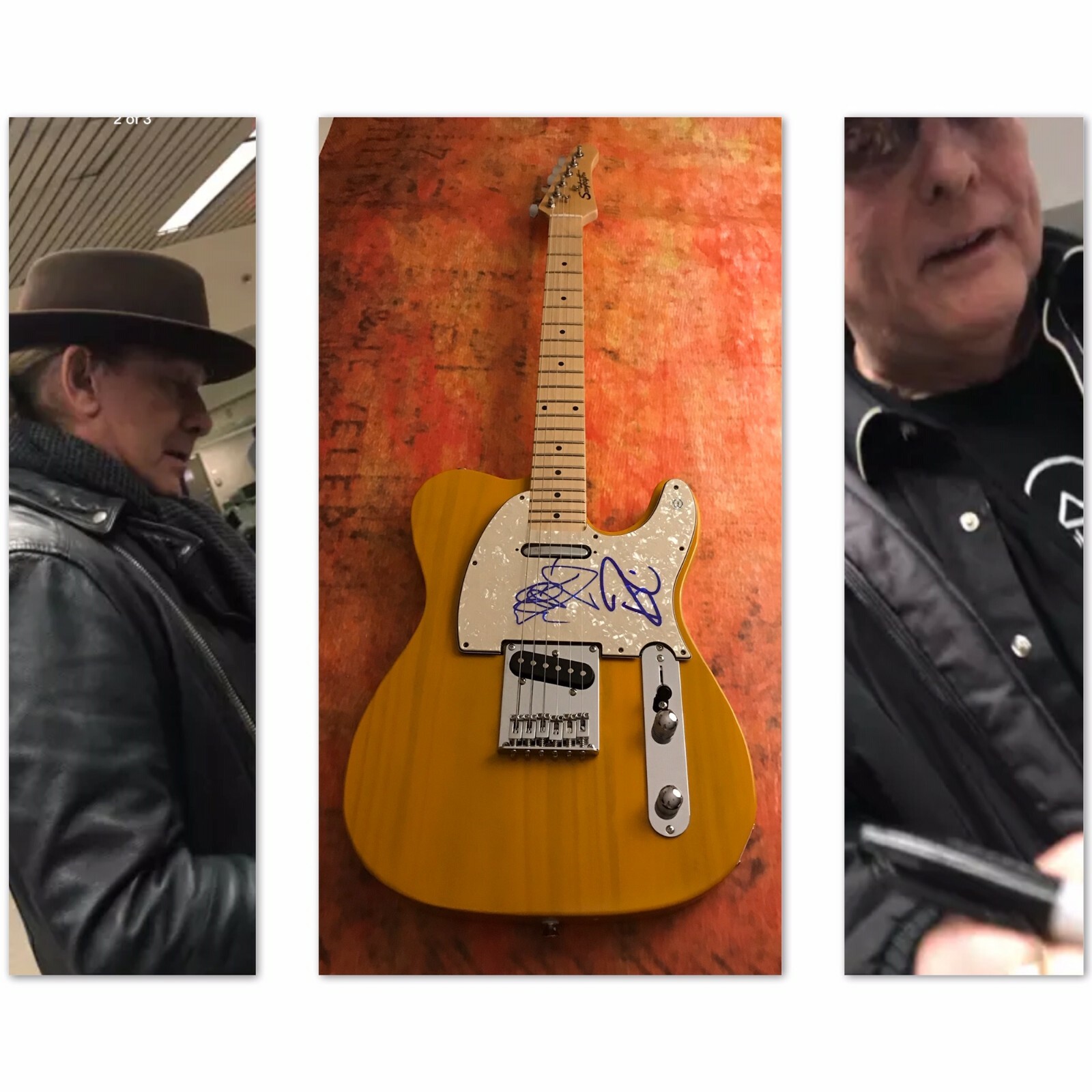 GFA Rick Nielsen & Robin Zander * CHEAP TRICK * Signed Band Electric Guitar COA