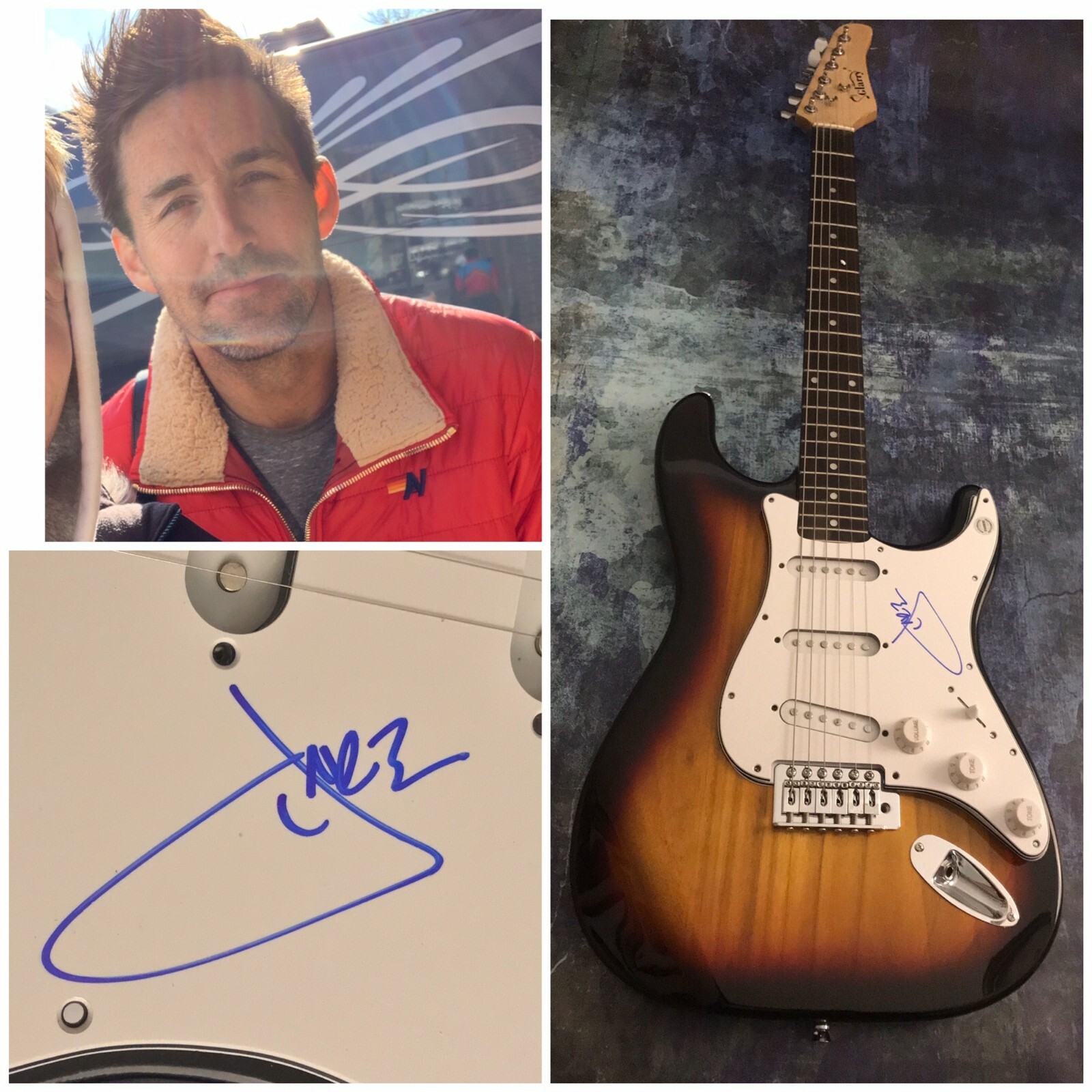 GFA Down to the Honkytonk * JAKE OWEN * Signed New Electric Guitar J4 COA