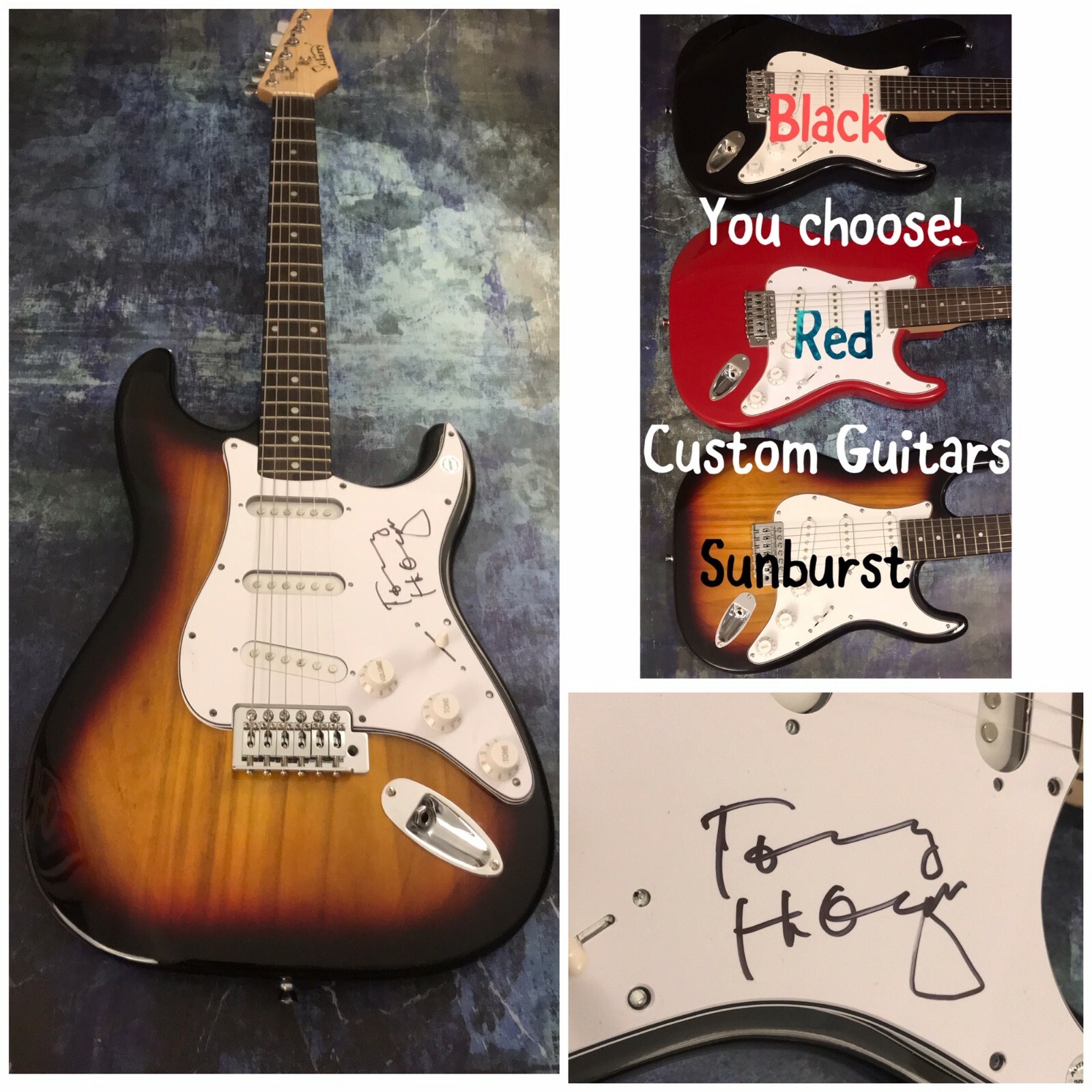 GFA Kiss Band Guitarist * TOMMY THAYER * Signed Electric Guitar PROOF T4 COA