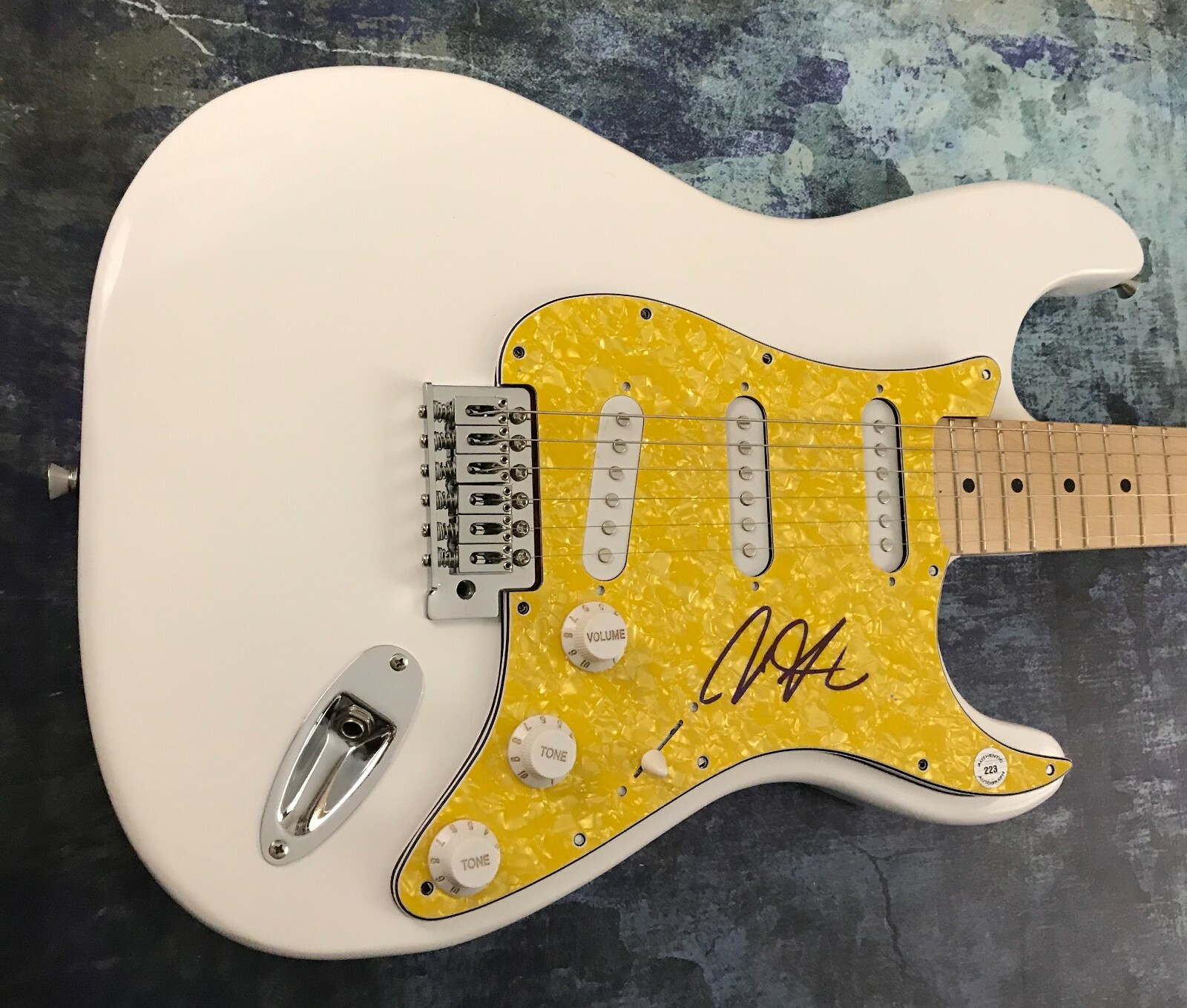 GFA Turn Around Guitarist * JONNY LANG * Signed Electric Guitar PROOF J3 COA