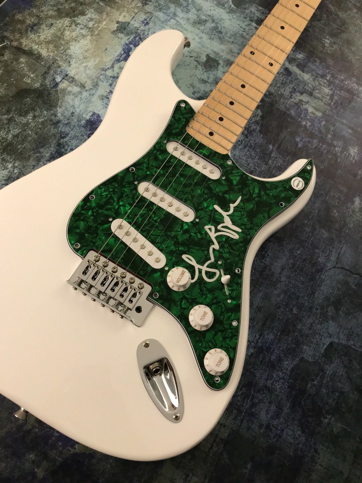 GFA Criminal Rock Star * FIONA APPLE * Signed Electric Guitar PROOF F3 COA