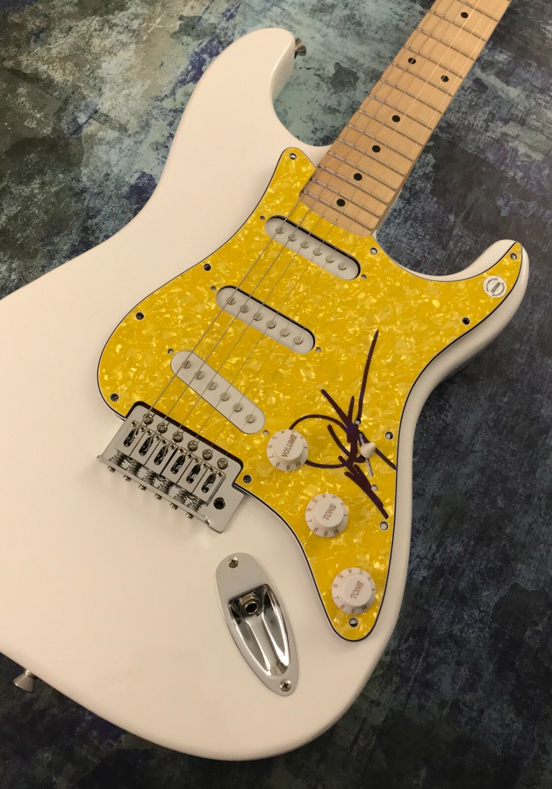 GFA Country Legend * DWIGHT YOAKAM * Signed Electric Guitar PROOF D5 COA