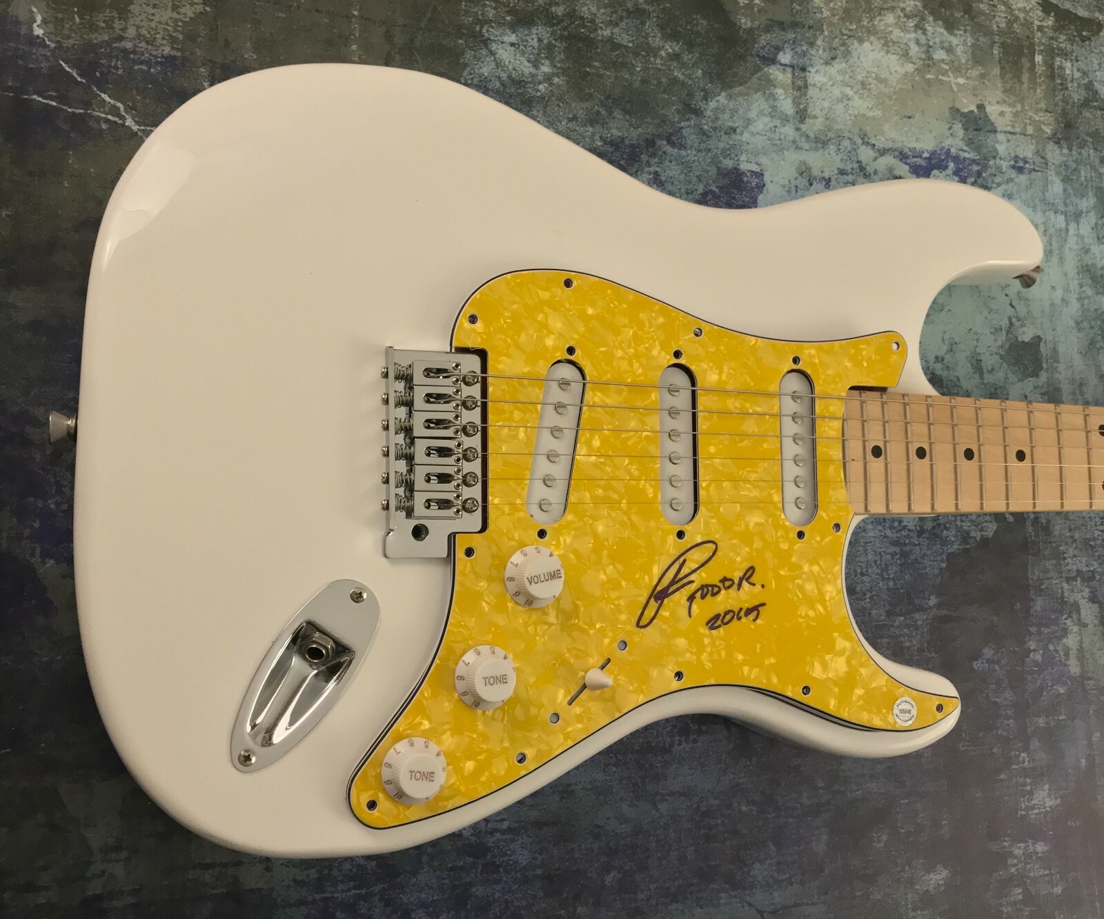 GFA Utopia Rock Star * TODD RUNDGREN * Signed Electric Guitar PROOF T2 COA