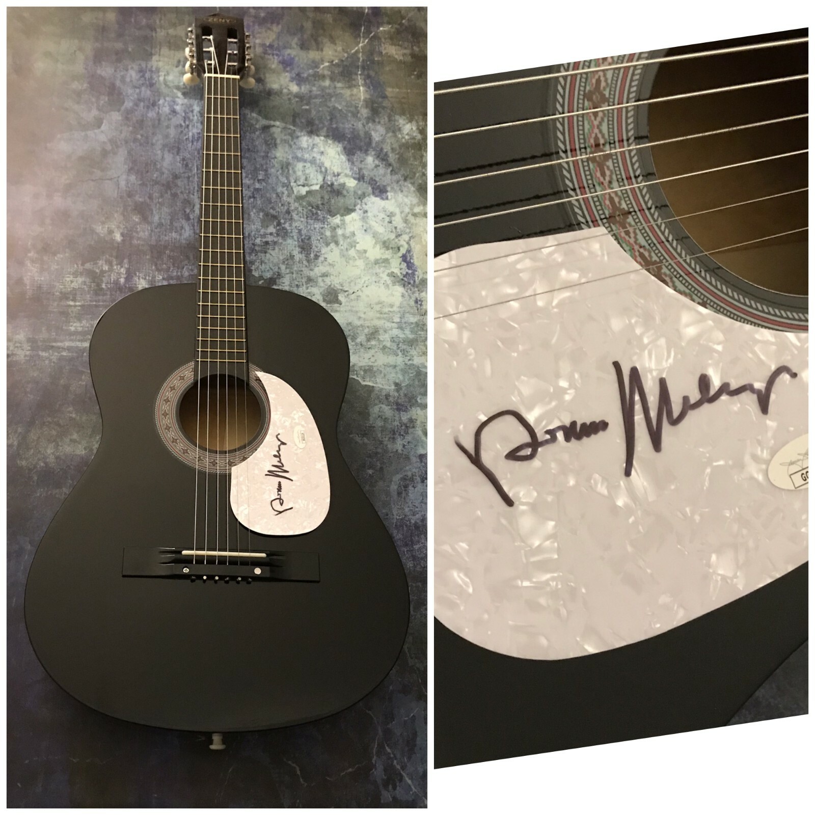 JSA It Was Almost Like a Song * RONNIE MILSAP * Signed Acoustic Guitar COA