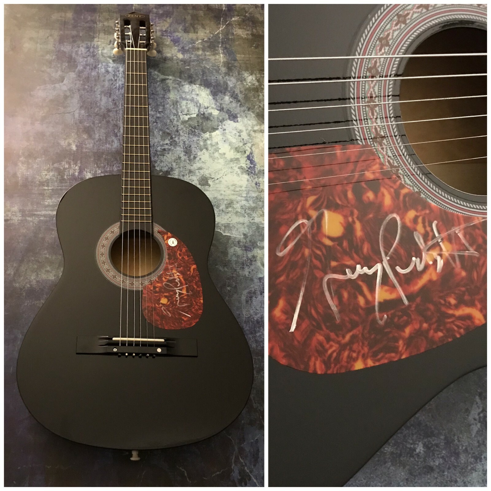 GFA And the Union Gap Star * GARY PUCKETT * Signed Acoustic Guitar COA