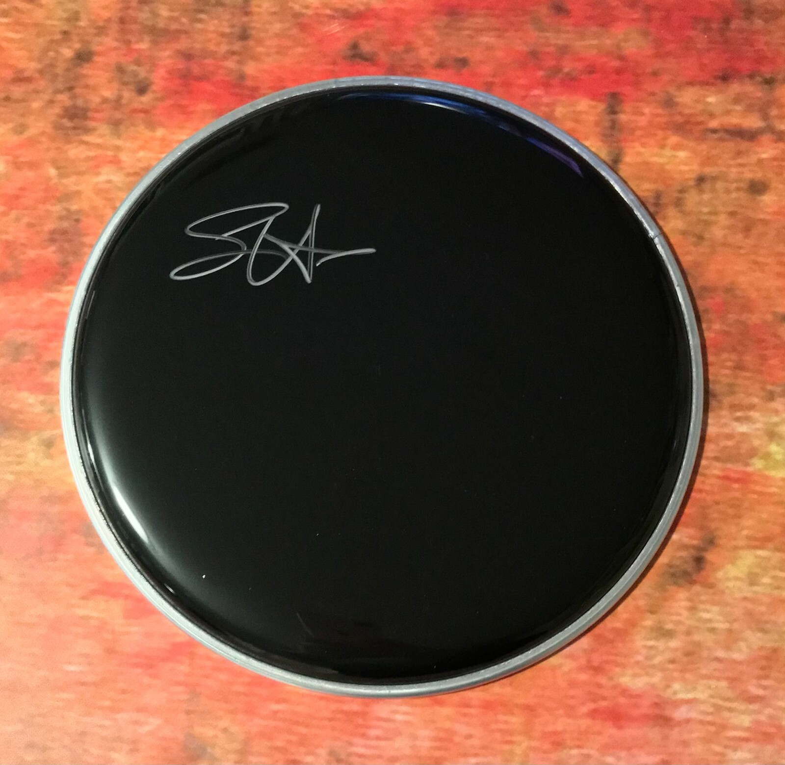 GFA Train Band Original Drummer * SCOTT UNDERWOOD * Signed Drumhead S3 COA