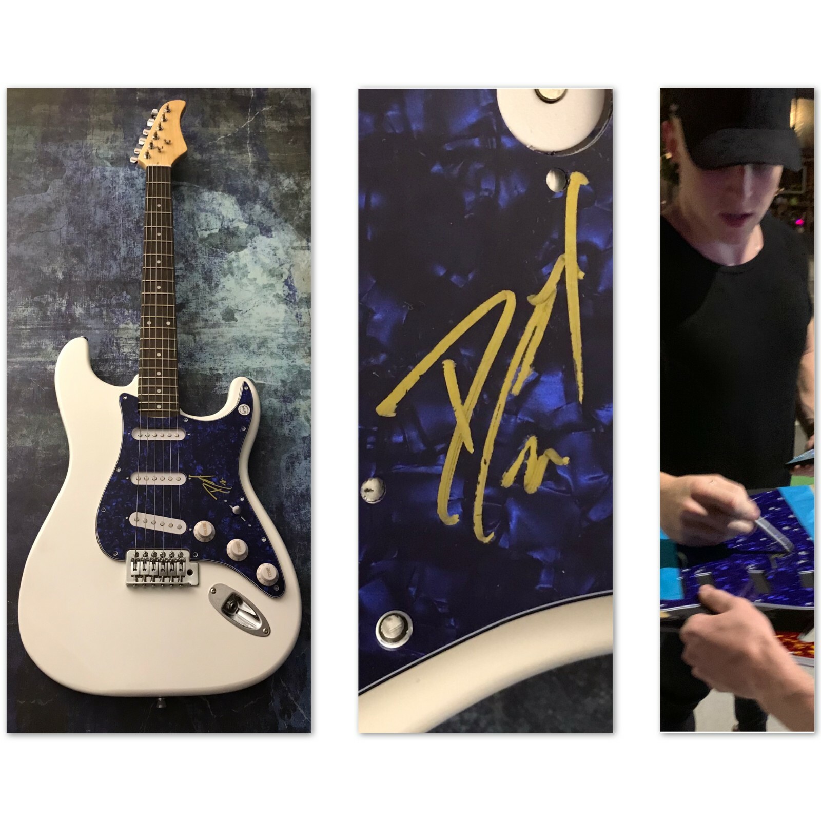GFA From Ashes to New Band Star * DANNY CASE * Signed Electric Guitar PROOF COA