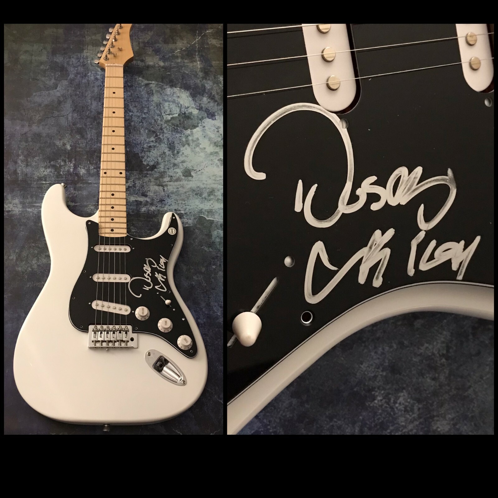 GFA Kentuckiana Jones Star * DUSTY LEIGH * Signed Electric Guitar PROOF D2 COA