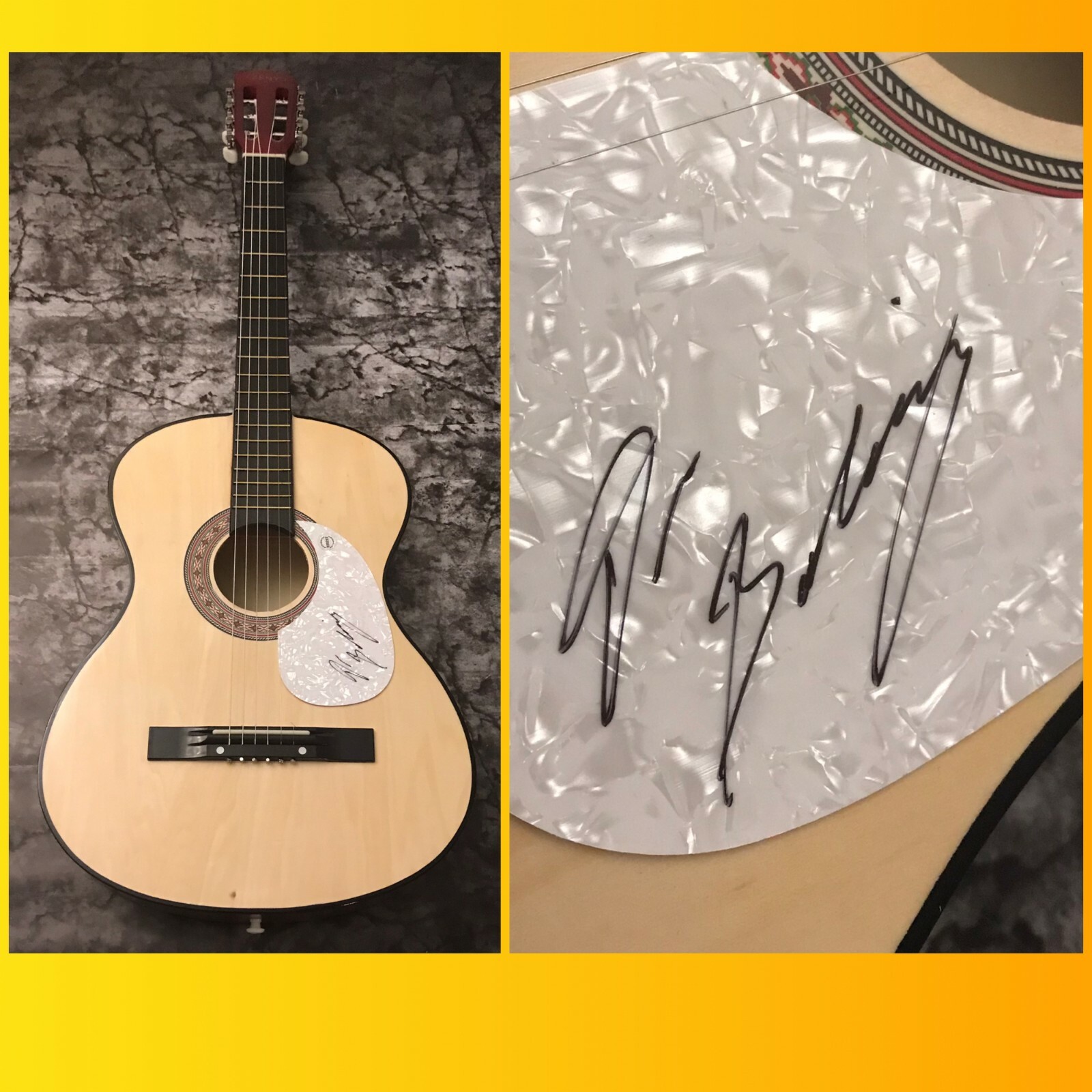 GFA She's Somebody's Daughter * DREW BALDRIDGE * Signed Acoustic Guitar COA