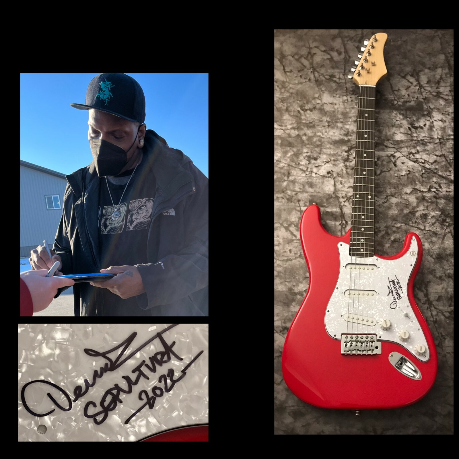 GFA Sepultura Metal Band * DERRICK GREEN * Signed Electric Guitar PROOF D2 COA