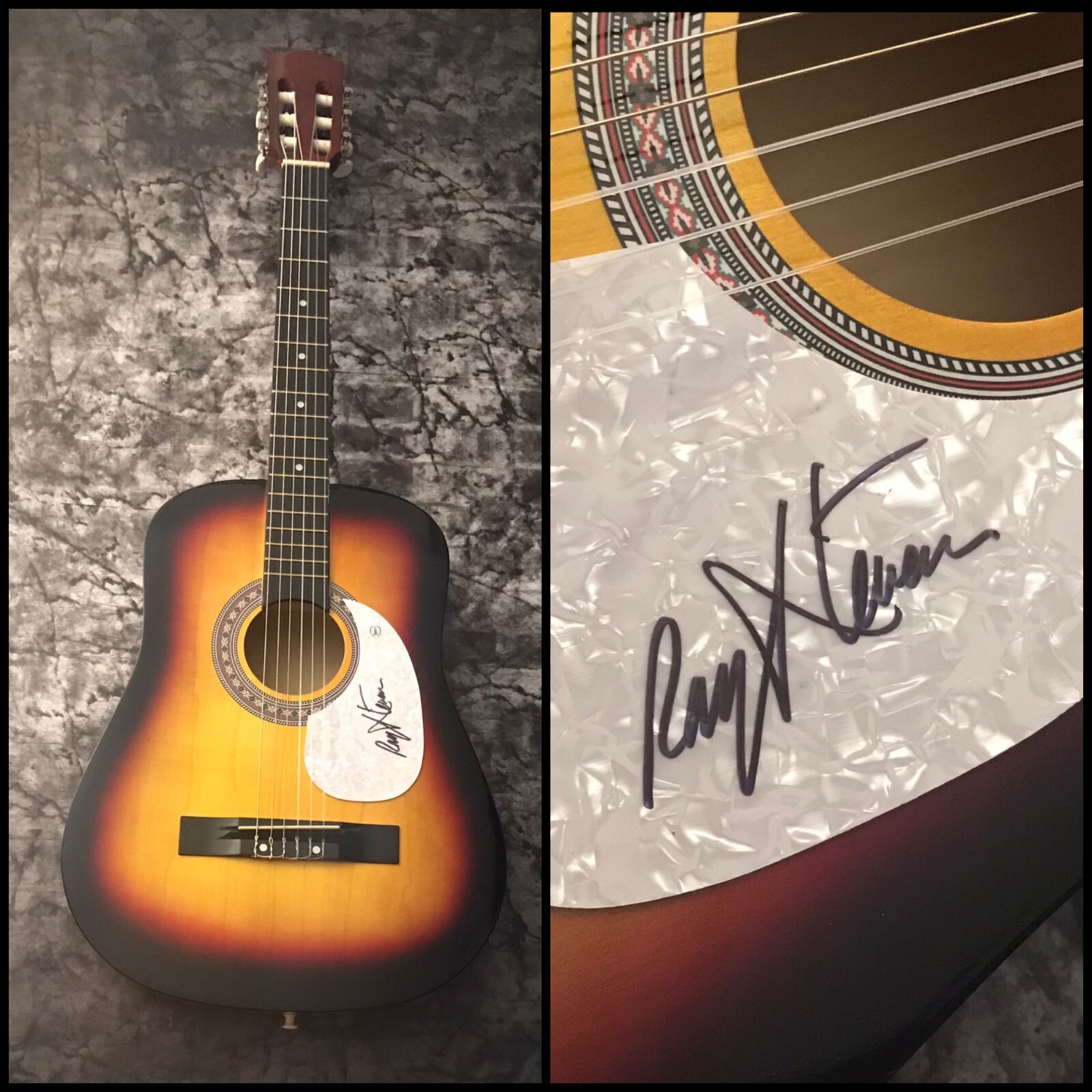 GFA Everything is Beautiful * RAY STEVENS * Signed Acoustic Guitar R3 COA