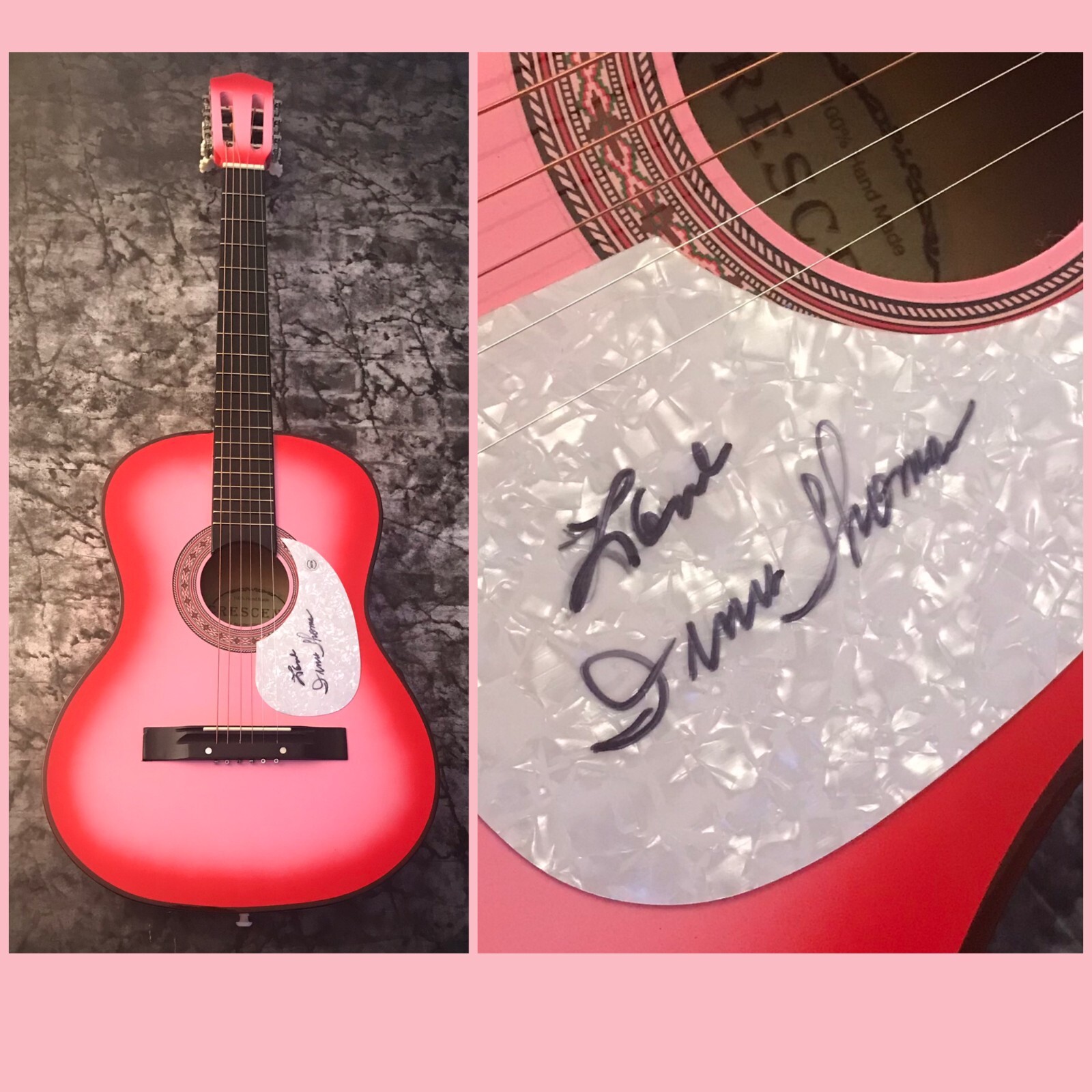GFA I Wish Someone Would Care * IRMA THOMAS * Signed Acoustic Guitar COA