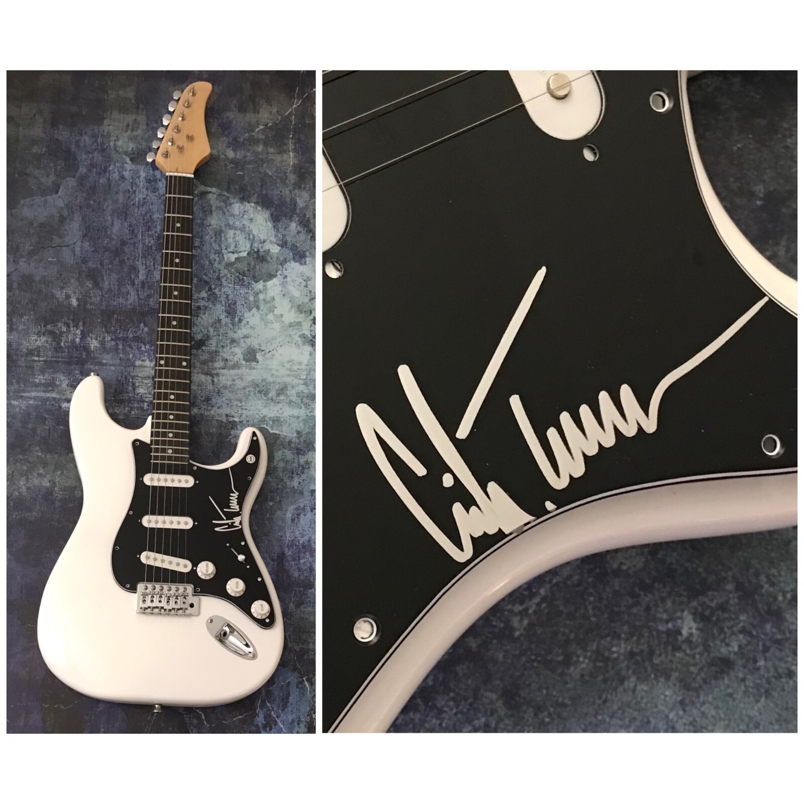 GFA Warrant Band Guitarist * ERIK TURNER * Signed Electric Guitar PROOF COA
