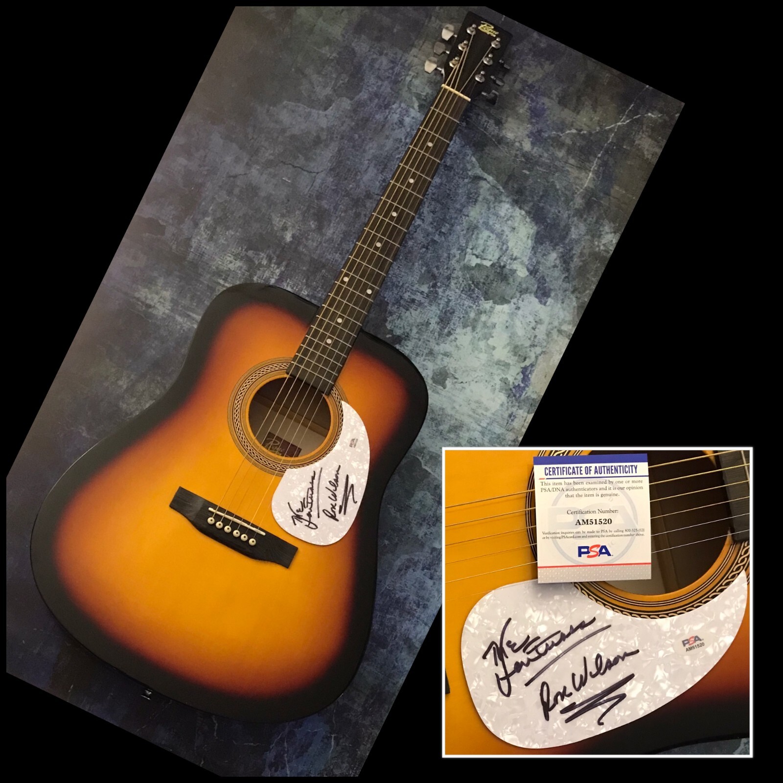 NEW LISTINGPSA The Ventures Band Guitarist * DON WILSON * Signed 41