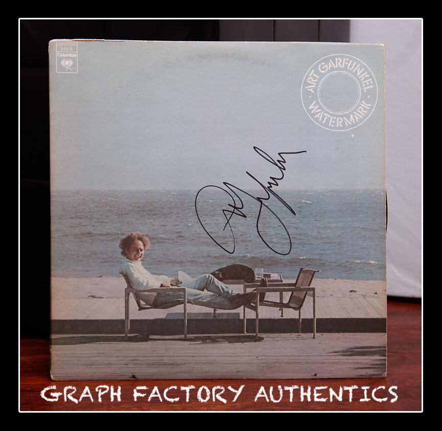 **GFA WATERMARK * ART GARFUNKEL * SIGNED USED RECORD ALBUM AD2 COA** COLLECTIBLE MEMORABILIA