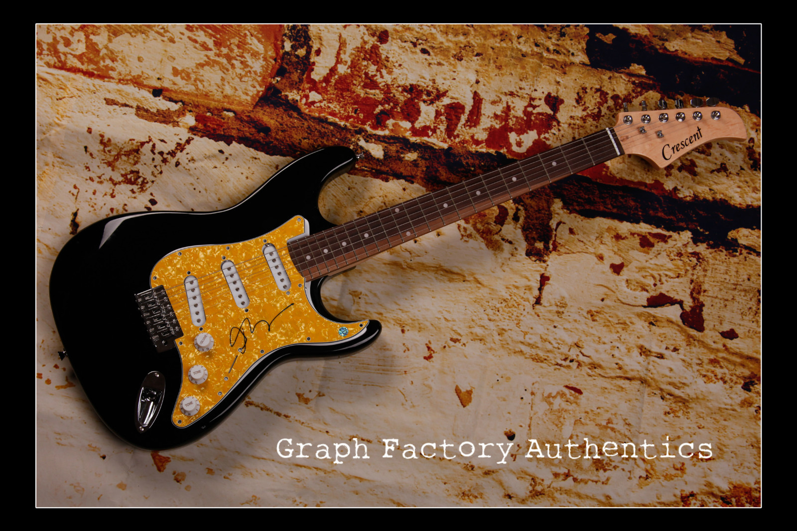 GFA Bluegrass Mandolinist * DAVID GRISMAN * Signed Electric Guitar AD1 PROOF COA