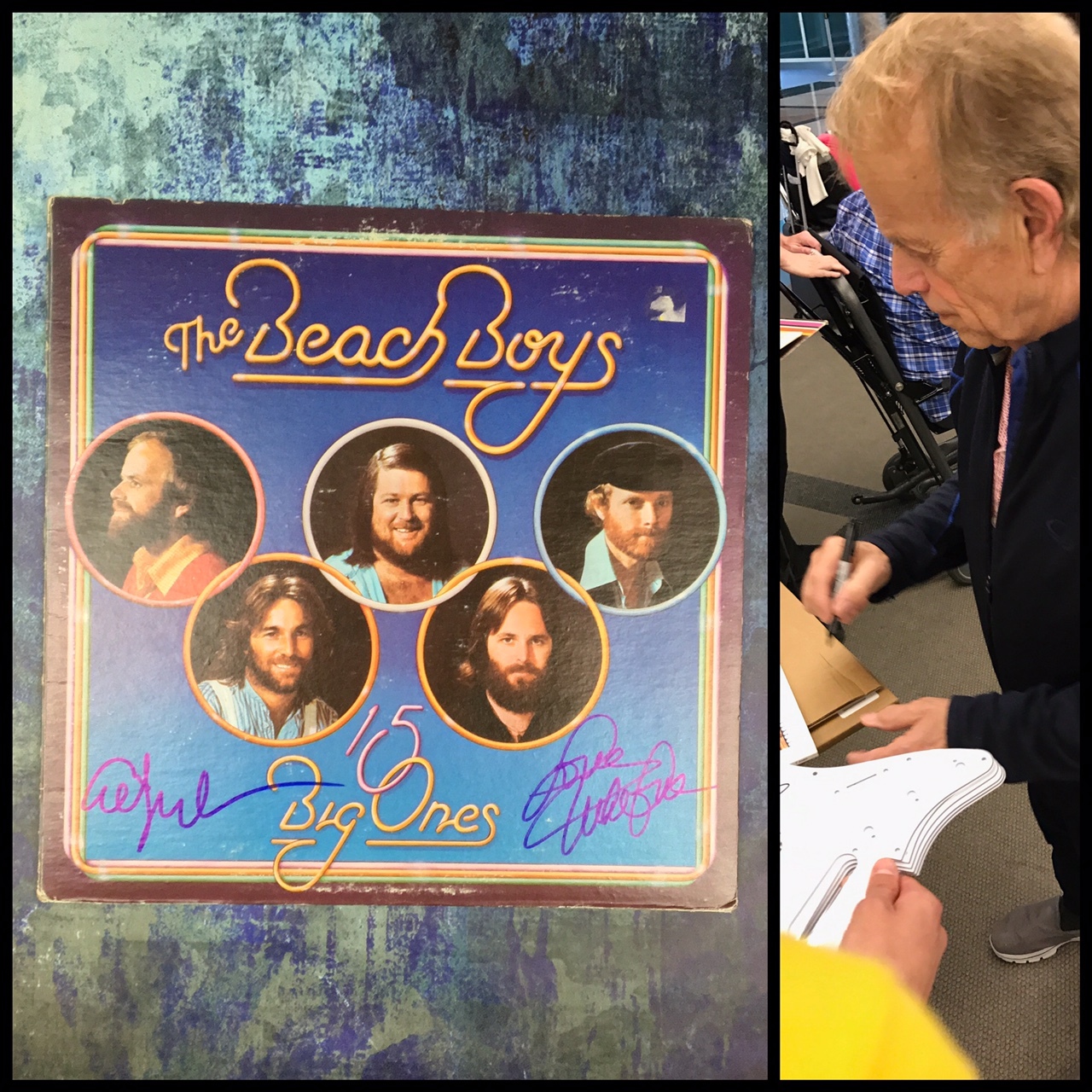 GFA The Beach Boys * MIKE LOVE & AL JARDINE * Signed Record Album AD5 PROOF COA