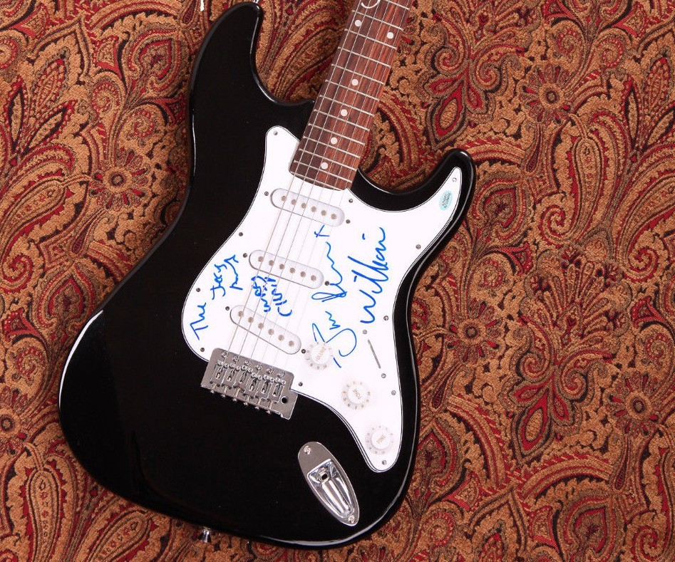 GFA Rock Band * THE JESUS AND MARY CHAIN * Signed Electric Guitar ADM COA