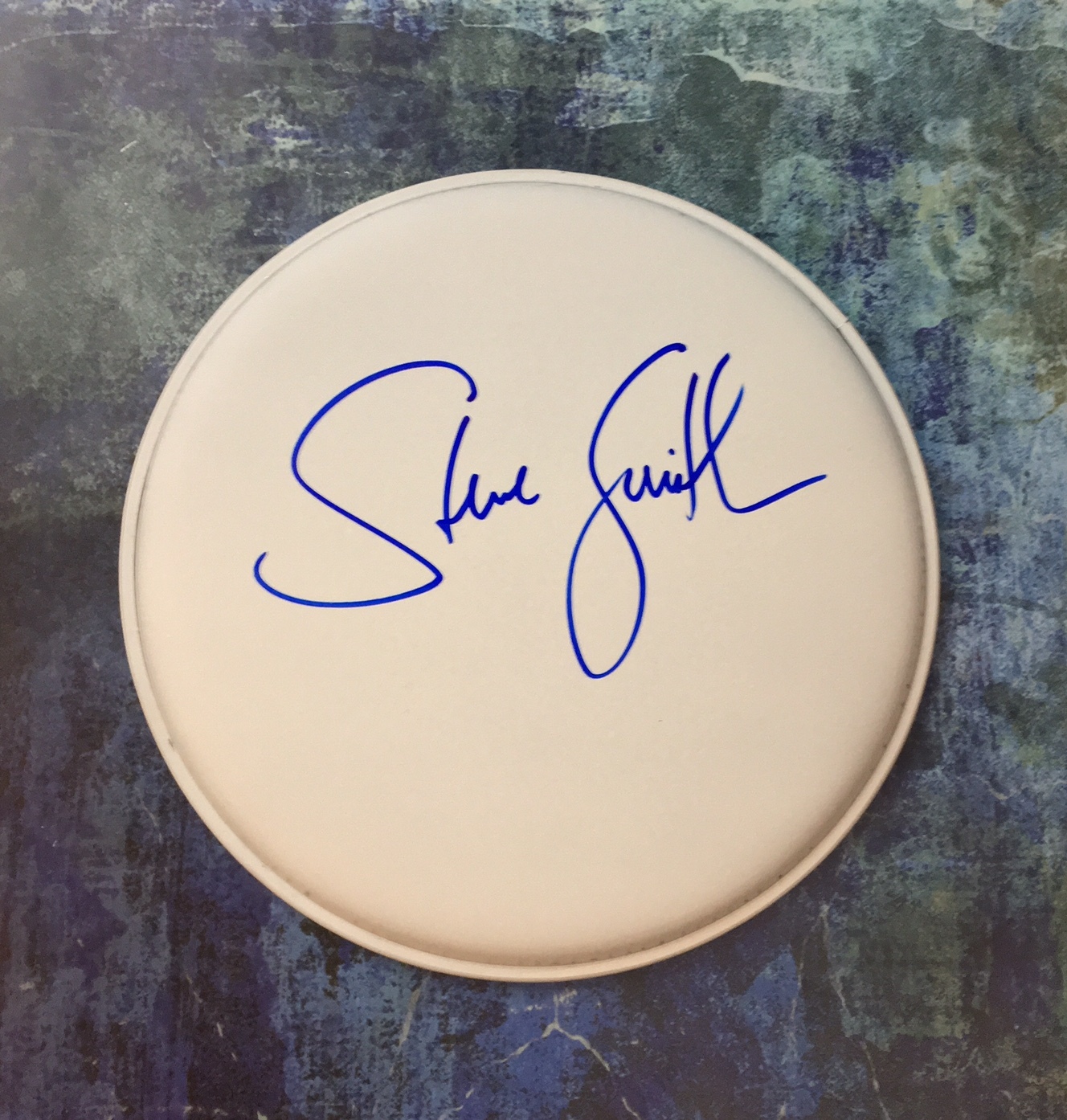 GFA Journey Original Drummer * STEVE SMITH * Signed 10