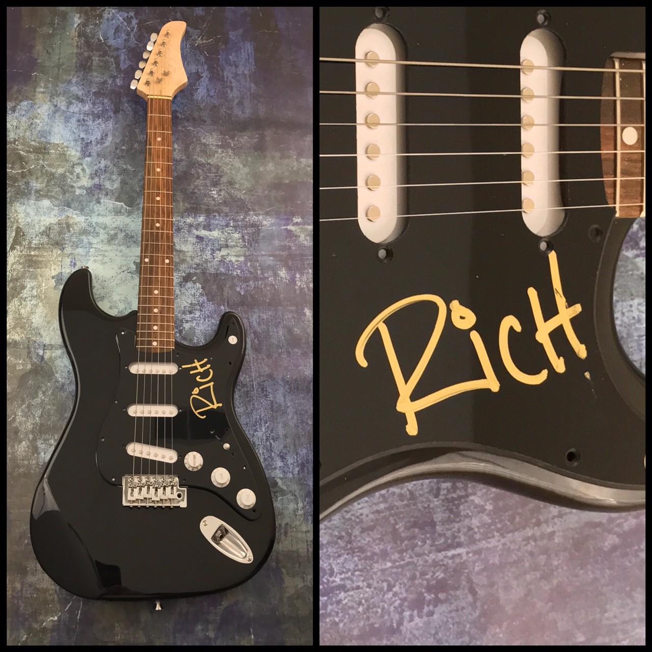 GFA Highly Suspect Founder * RICH MEYER * Band Signed Electric Guitar AD2 COA