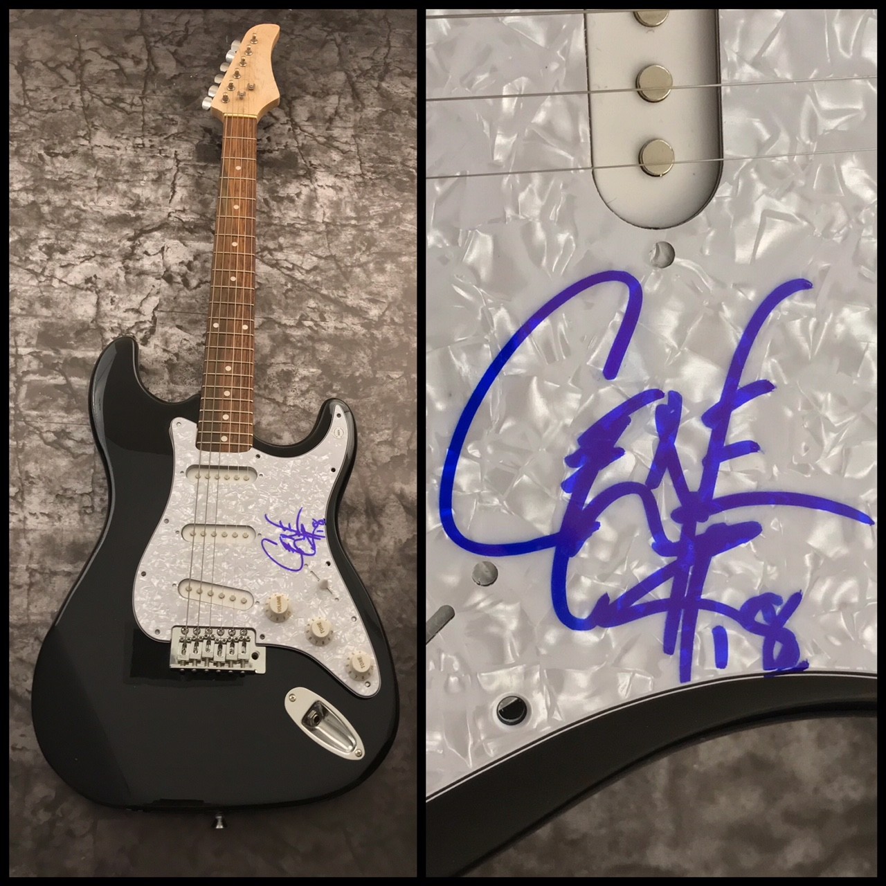 GFA Dethklok & Metalocalypse * GENE HOGLAN * Signed Electric Guitar COA