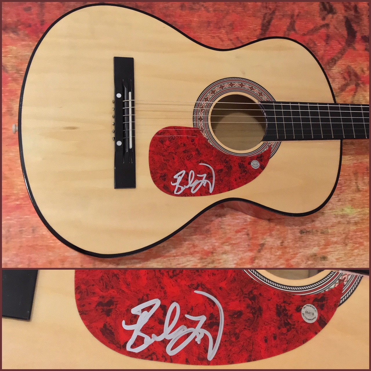 GFA Speakers, Bleachers & Preachers * BRANDON LAY * Signed Acoustic Guitar D COA