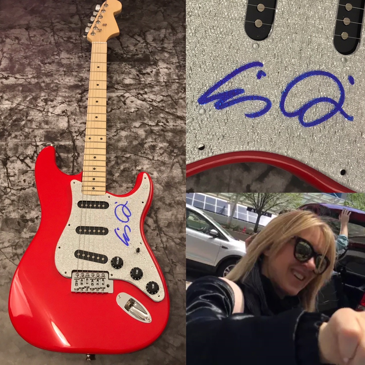 GFA Why Can't I? Exile in Guyville * LIZ PHAIR * Signed Electric Guitar L3 COA