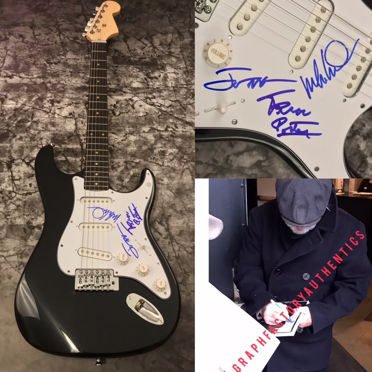 GFA Michael McDonald * THE DOOBIE BROTHERS * Band Signed Electric Guitar AD2 COA